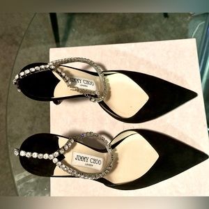 Jimmy Choo Saeda Pumps Size 41. Worn only once